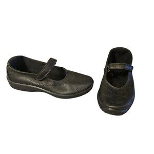 Arcopedico Women’s 39 US 8.5 Black Mary Jane Comfort Shoes Leather Strap